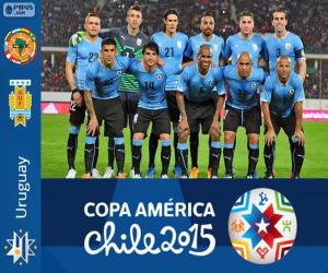 пазл Уругвай Кубок Америки 2015